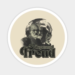 Sigmund Freud Vintage Magnet